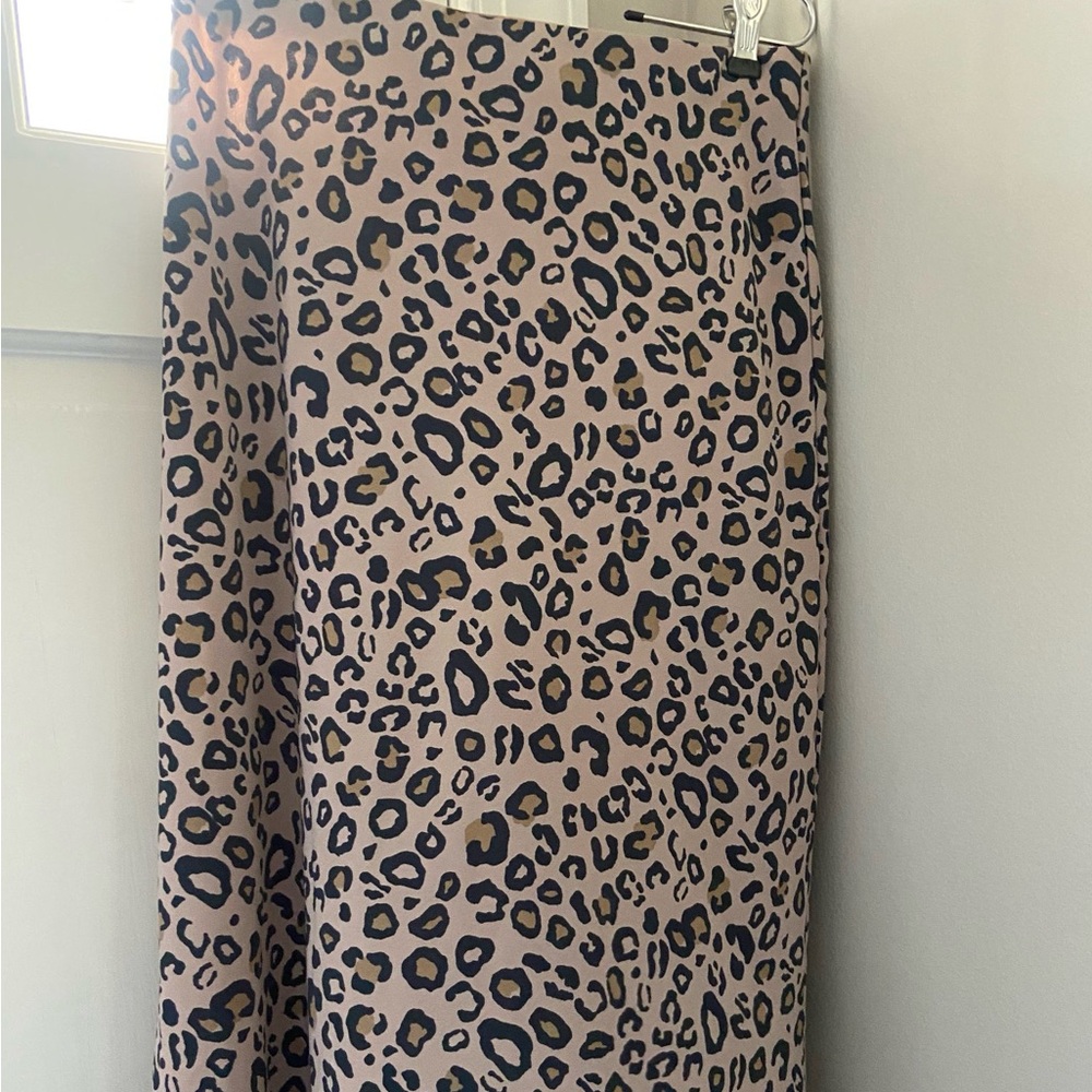 Sanctuary Animal Print Midi Skirt